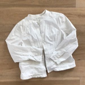 Torrid white denim jacket ⚡️